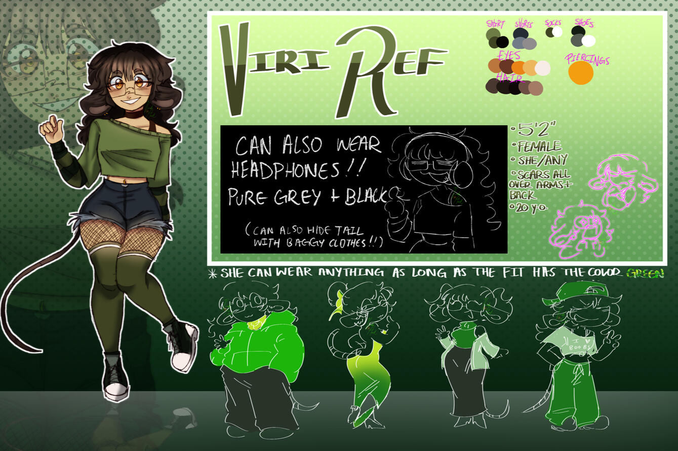 My Sona's Ref Sheet!